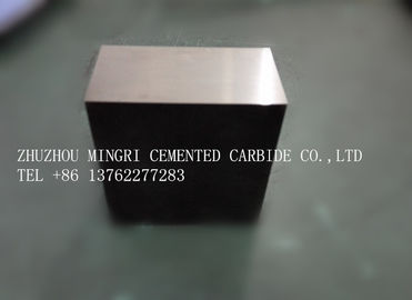 Delme kalıpları için Tungsten Karbür Plaka bloğu YG15 aşınma direnci Cilalı yüzey ile HIP sinterleme