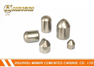 Sertlik Tungsten Karbür Düğmeleri Sınıf Mk50 İnce Taşlama Madencilik Aleti