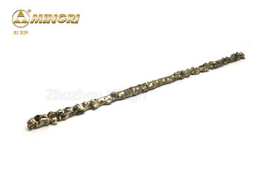 Sert Kaplama Sondajı İçin Kaynak Tungsten Karbür Çubuk Çubuğu Altın Bakır çubuk kullanın