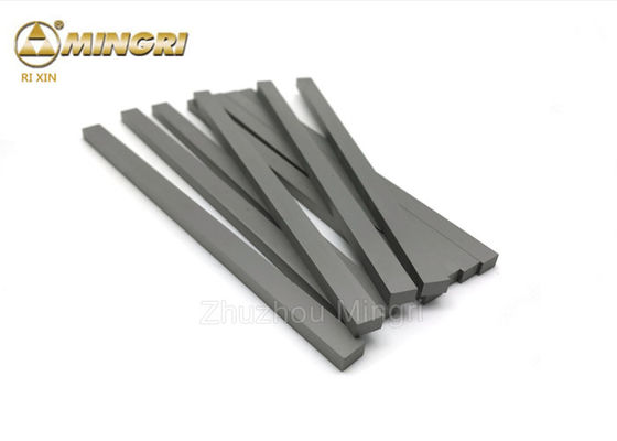 320mm * 10mm * 3mm Zhuzhou Üretici Ahşap Kesme Tungsten Karbür Dikdörtgen Şeritler