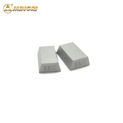 Kenya Pazarı SS10 Tungsten Çimentolu Karbür Kesme Taşı İçin Lehimli Uçlar