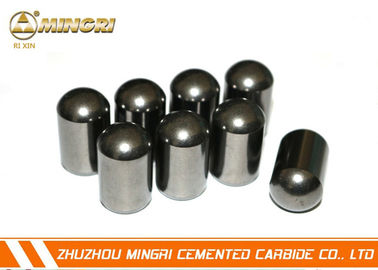Özelleştirilmiş Düz Üst Tungsten Karbür Düğmeleri / Çimentolu Karbür Düğmesi
