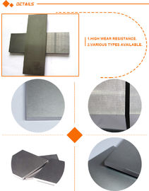 TC / Tungsten karbür plaka YG8 Yüksek eğilme mukavemeti ISO14001 2004