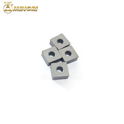 Uzun Servis Ömrü Mermer Kesme için Tungsten Karbid Zincir Çakma Ekleme 12.7*12.7*6.5mm Yüksek Dayanıklılık