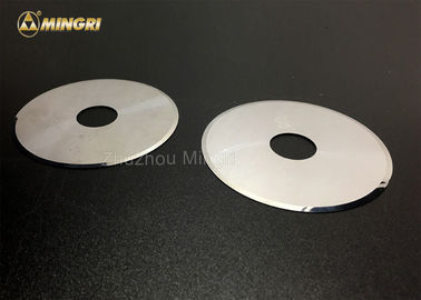 Tütün Kesme Tungsten Çimentolu Karbür Disk Kesici Bıçak / Knief Yuvarlak Şekil