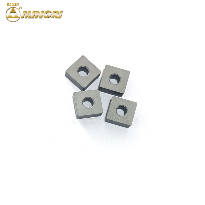 Uzun Servis Ömrü Mermer Kesme için Tungsten Karbid Zincir Çakma Ekleme 12.7*12.7*6.5mm Yüksek Dayanıklılık