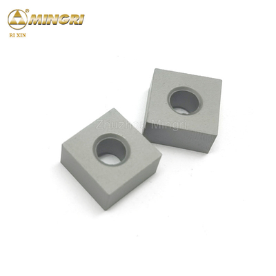 Taş Kesme Makinesi için 12.7 * 12.7 * 6.5mm Tungsten Karbür Kare Testere Uçları