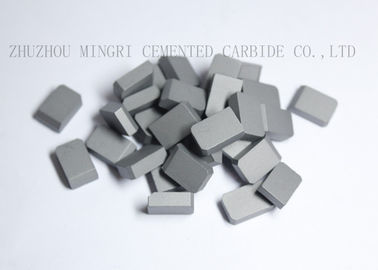 Daha sert kaya / MR8-B MR9-B WC Kobalt için Özelleştirilmiş Tungsten Karbür Testere Uçları