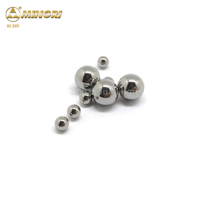 Yüksek hassasiyetli G10 G25 öğütme topu 20mm Topu Mül için Tungsten Karbid Topu