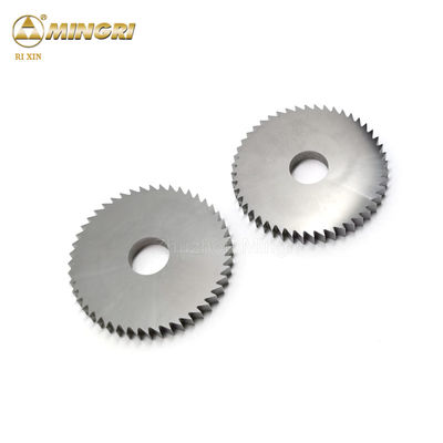 Yuvarlak Tungsten Karbür Kesici Bıçak 92HRA Sertlik MR10X Sınıfı