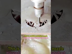 Tungsten Cemented Carbide Waterjet Kesme Düzeni